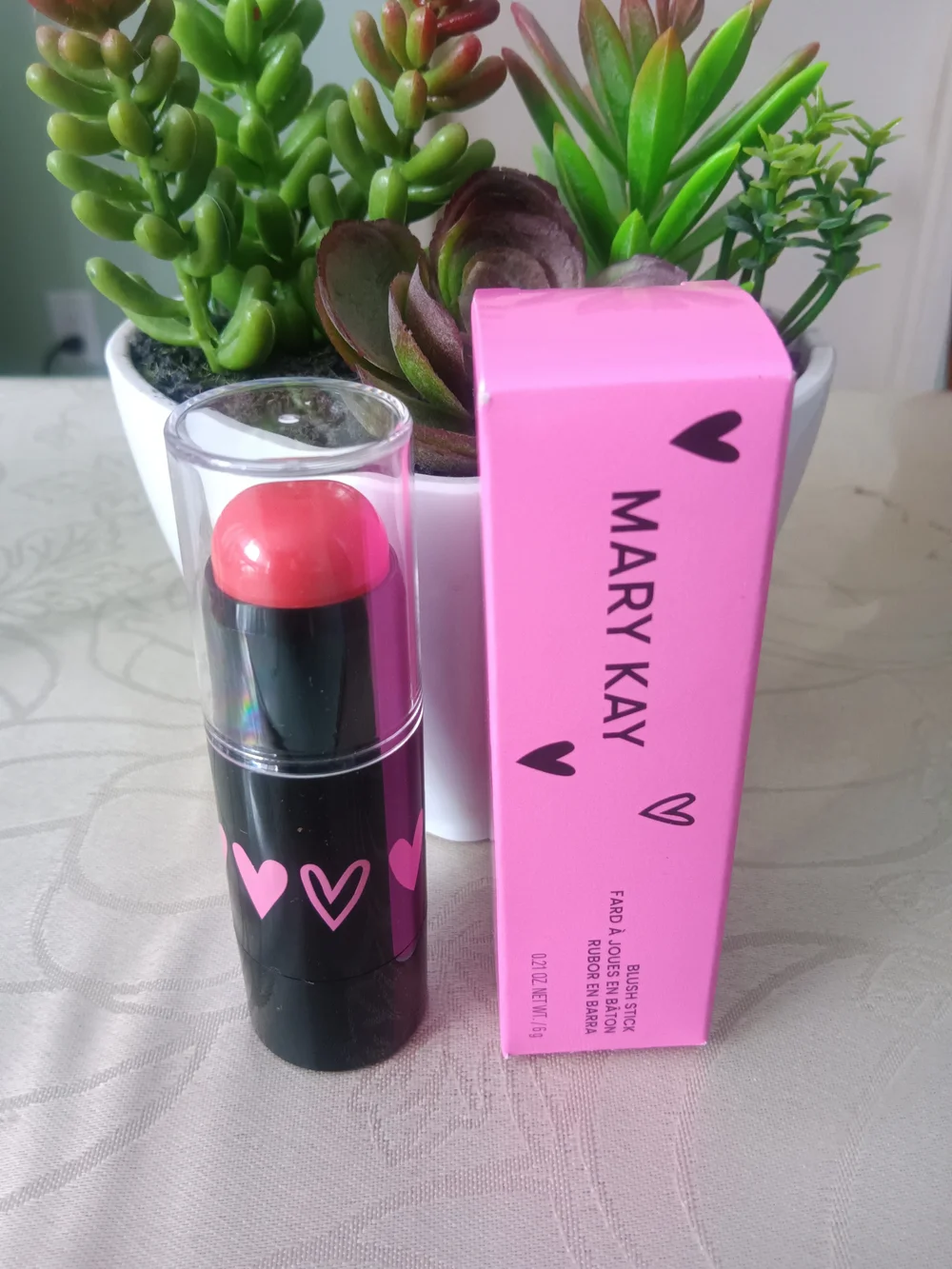 Mary Kay Pink Cream Blush Stick - Soft Pink